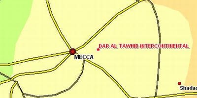Térkép ibrahim khalil út Mekkája